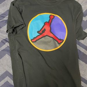 Colourful jordan shirt